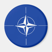 Nato Flag Magneet (Voorkant)