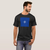 nato flag North Atlantic Treaty Organization Allia T-shirt (Voorkant volledig)
