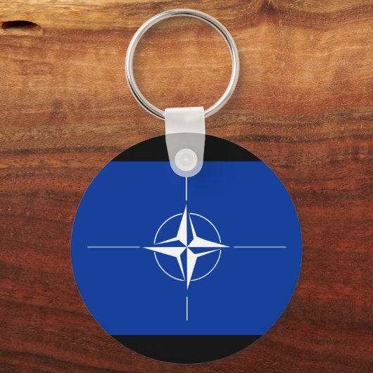 Nato Flag Sleutelhanger (Voorkant)