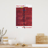 NATO Poster Help to Build SECURITY Political Decor (Keuken)