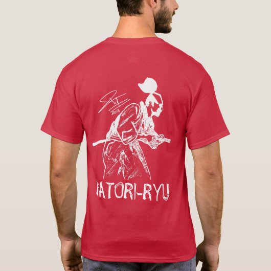 Natori-ryu: Signature Series, Pawan Giri (White) T-shirt (Achterkant)