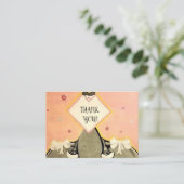 Natosha, de olifant Speller dank je Informatiekaartje (Staand voorkant)