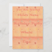 Natosha, de uitnodigingen voor de olifantenpartij (Achterkant)