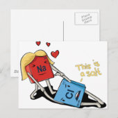 Natriumchloride Briefkaart (Voorkant / Achterkant)