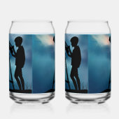 natronglas met telescoop blikvorm glas (Rechts)