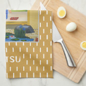 Natsu Japans Zomerseizoen Kunst Theedoek (Quarter Fold)