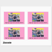 Natta en Kent (Zweden): Stickers (Vel)