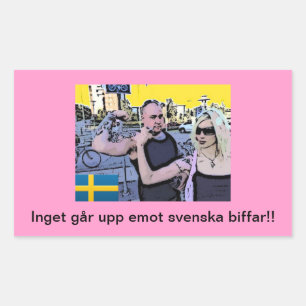 Natta en Kent (Zweden): Stickers