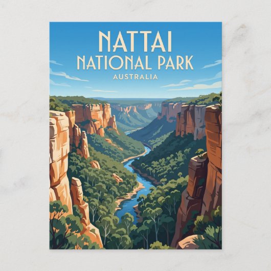 Nattai National Park Australië Briefkaart (Voorkant)