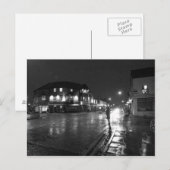 Natte avond, Salisbury Road Cardiff (1) Briefkaart (Voorkant / Achterkant)