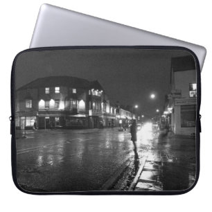 Natte avond, Salisbury Road Cardiff (1) Laptop Sleeve