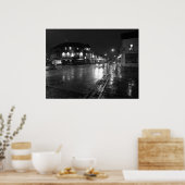 Natte avond, Salisbury Road Cardiff (2) Poster (Keuken)