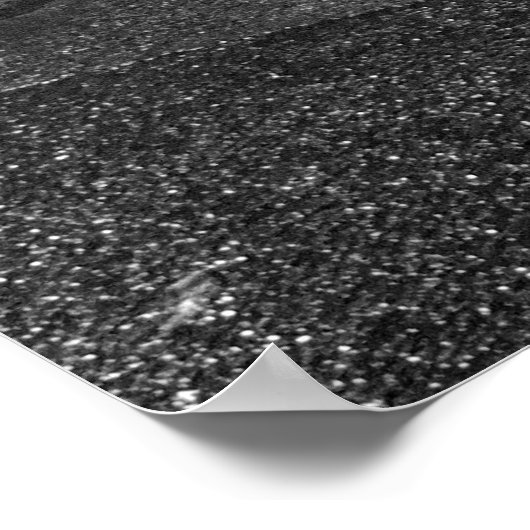 Natte avond, Salisbury Road Cardiff (3) Poster (Hoek)