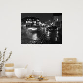 Natte avond, Salisbury Road Cardiff (3) Poster (Keuken)