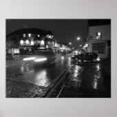 Natte avond, Salisbury Road Cardiff (3) Poster (Voorkant)