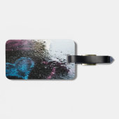 Natte bagagelabel (Achterkant horizontaal)