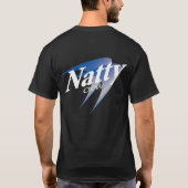 natte bemanning twee bogen t-shirt (Achterkant)