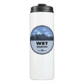 Natte bergen Colorado Camping Thermosbeker (Voorkant)