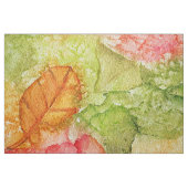 Natte bladeren in de herfst stof (Fat Quarter)