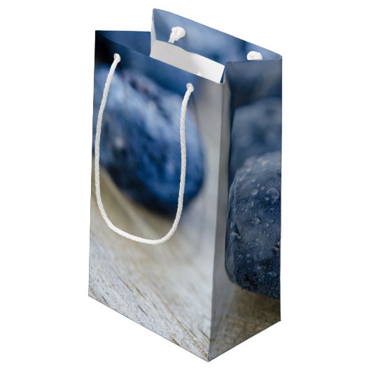 Natte bosbessen klein cadeauzakje (Achterkant Gekanteld)