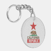 Natte Californië Sleutelhanger (Voorkant Links)