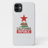 Natte Californische republiek Decor Case-Mate iPhone Case (Achterkant)