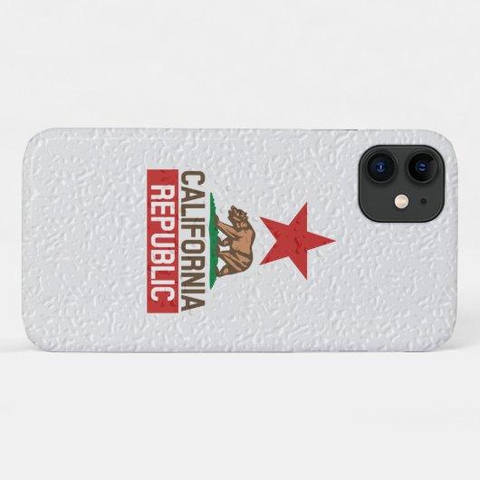 Natte Californische republiek Decor Case-Mate iPhone Case (Achterkant (horizontaal))
