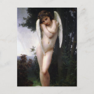 Natte Cupid (L'Amour Mouillé) Briefkaart