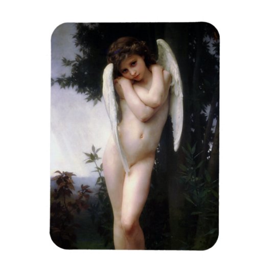 Natte Cupid (L'Amour Mouillé) Magneet (Verticaal)