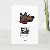 natte doggieneus kaart (Achterkant)