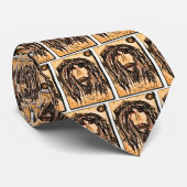 natte dreun opnieuw stropdas (Opgerold)