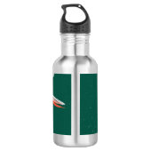 Natte flesje Vliegwater Waterfles (Achterkant)
