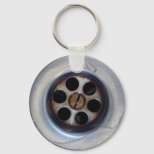 Natte gootsteen sleutelhanger (Voorkant)