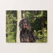Natte Gordon Setter Puzzle Legpuzzel (Horizontaal)