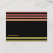 Natte grond ruikt mollige Visitekaartjes (Achterkant)