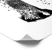 natte hond poster (Hoek)