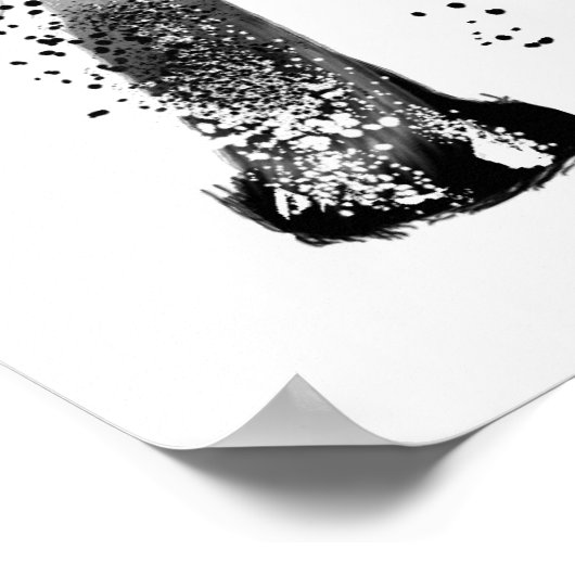 natte hond poster (Hoek)