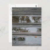 Natte hout met afbeelding voor peuter briefkaart (Voorkant / Achterkant)