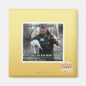 Natte kat en pistool magneet (Voorkant)