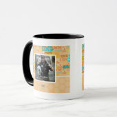 Natte kat en pistool mok (Voorkant links)