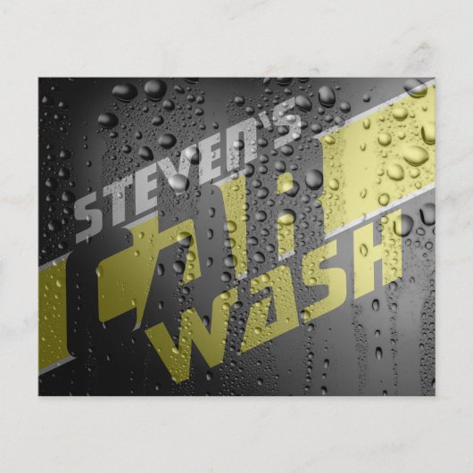 Natte metalen smelttextuur druppelaar flyer (Voorkant)