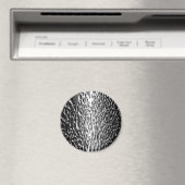 Natte metalen zilver Metallic Magneet (Insitu (Vaatwasser))