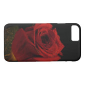 Natte, mooie rode rozen Cel Case-Mate iPhone Case (Achterkant (Horizontaal))