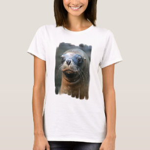 Natte naaktmatroos voor T-shirt