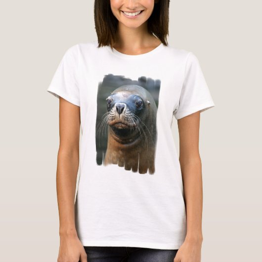 Natte naaktmatroos voor T-shirt (Voorkant)