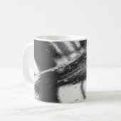 Natte oppervlakte koffiemok (Voorkant links)