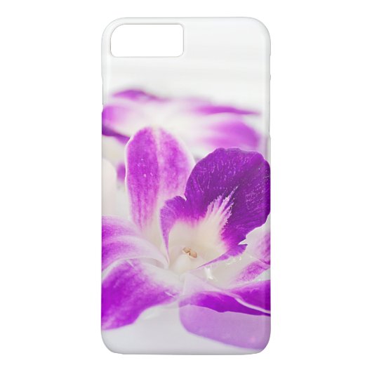 natte orchidee bloesem Case-Mate iPhone case (Achterkant)