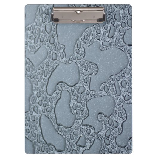 Natte plassen regen (regendruppels) klembord (Voorkant)