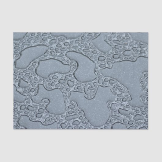 Natte plassen regen (regendruppels) tissuepapier (Voorkant)