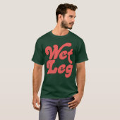 Natte poot t-shirt (Voorkant volledig)
